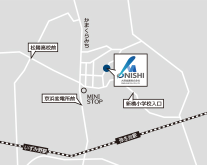 瀬谷支店の地図